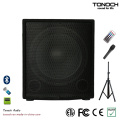 Fournisseur Wal-Mart 12 pouces PA System Subwoofer Speaker en bois